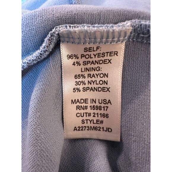 Altar'd State Blue Floral Strapless Crop Top Size Medium - Picture 4 of 4